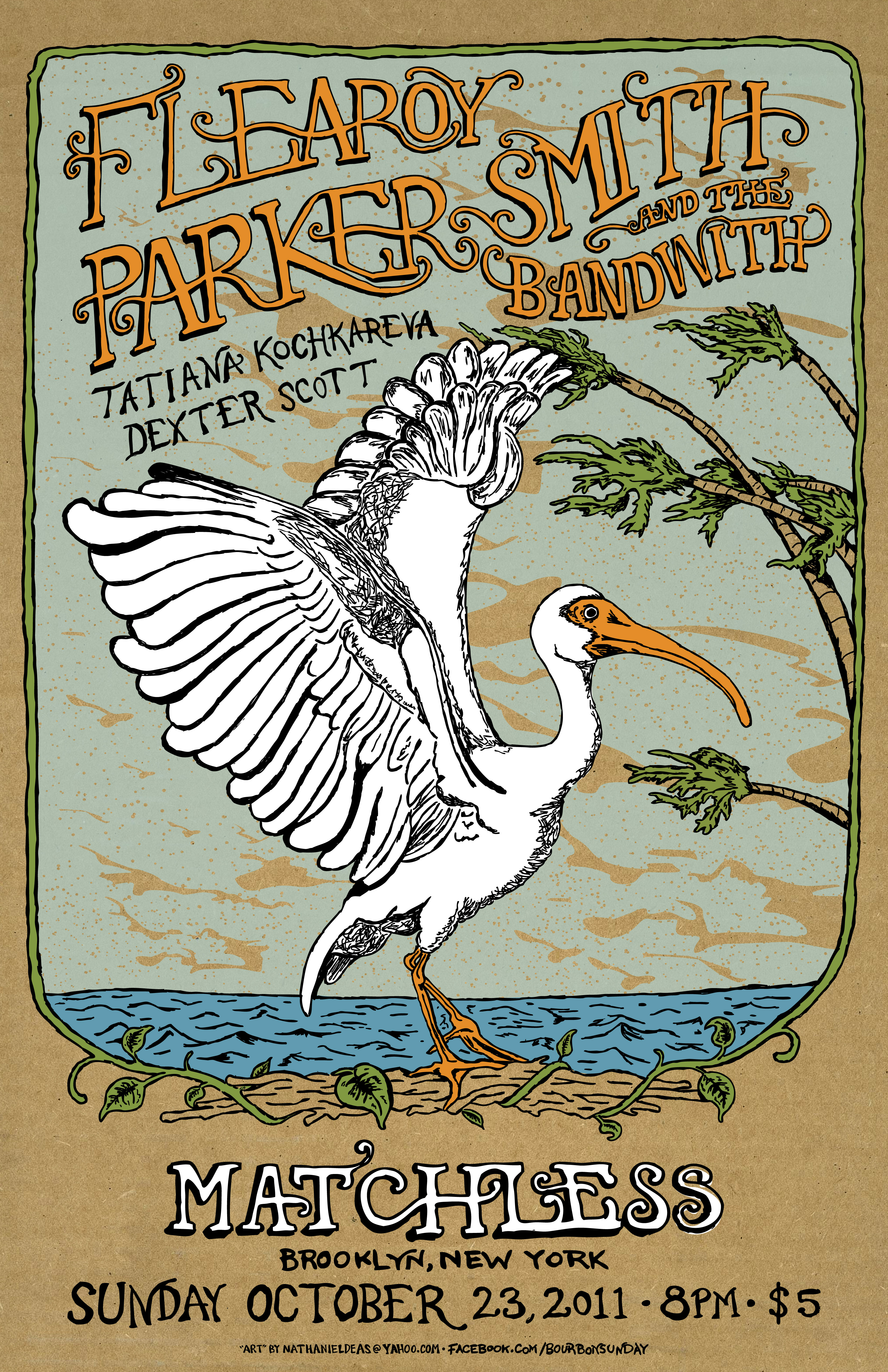 Parker Smith and the Bandwith “Ibis” Poster